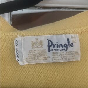 Pendleton Yellow Cardigan